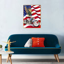 5D Diamond Painting Kit DIY eagle motorcycle Full Round Drill Home Decorati