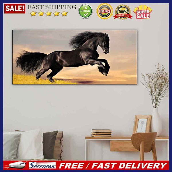 Running Horse Diamond Painting Rhinestone Full Round Drill for Decoration (Y630)