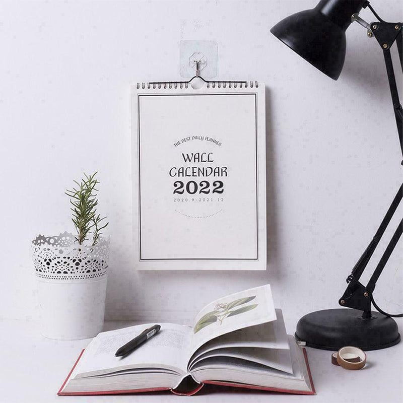 2022 Simple Wall Calendar Weekly Monthly Planner Agenda Q7L0 Organizer Home H3X3