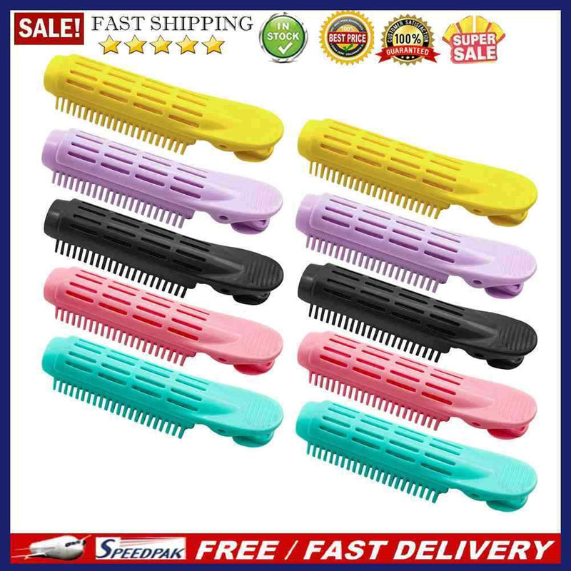 DIY Curler Fluffy Clamps Rollers Hair Clip Wave Corn Hair Roots Perm Clamps Clip