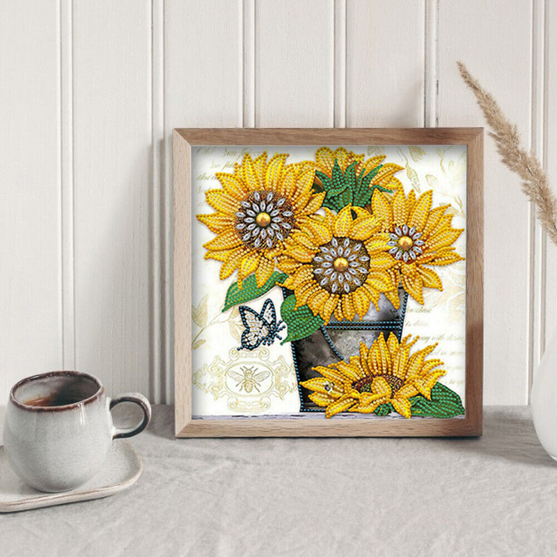 5D DIY Part Special Drill Diamond Painting Kit Flower Plant 8 Colors (Y217)