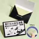 Face Oil Absorbent Sheets Flexible Anti-tear Face Blotting Paper (Black) Newly