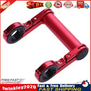 10cm Bicycle Light Holder Bike Handlebar Extender Lamp Phone Stand(Red) Newly