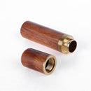 Hand Sewing Needles Wood Box Embroidery Mending Holder Bottle Container Newly