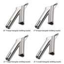 Speed Welding Nozzle Triangular Hot Gun Head Welding Tip for Vinyl (5x7mm)