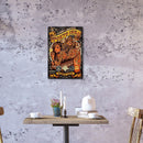 Tin Plates Wall Signs Painting Sexy Tattoo Girl Metal Plate Poster for Home