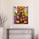 Halloween Golden Retriever Dog Cat Oil Paint By Numbers Kit 40x50cm (B1593)