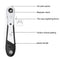1/4 inch Mini Ratchet Wrench Screwdriver with Batch Head Set Repair Tools Newly