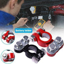 2Pcs Universal Black Red Car Battery Terminals Clamp Connectorl Flexibi T9H2