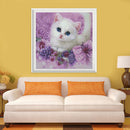 Cute Little Cat 5D Diamond DIY Painting Craft Kit Home Decor Newly