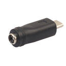 2pcs DC Power 5.5x2.1mm Converter Adapter Plug DC Female to USB-C Male Connector