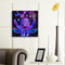 Diamond Painting 5D Full Round Drill Mosaic DIY Purple Hands Flowers Kit Artwork