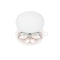 Bluetooth-Compatible Earbud Case for Anker Soundcore Liberty 3 Pro (White)