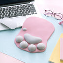 Cute Cat Paw Mouse Pad Non Slip Silicone Computer Wrist Rest Support Mice Mat