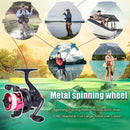 Metal Spinning Fishing Reel Die Casting 5.2:1 Sea Fishing Wheel Fishing Tackl