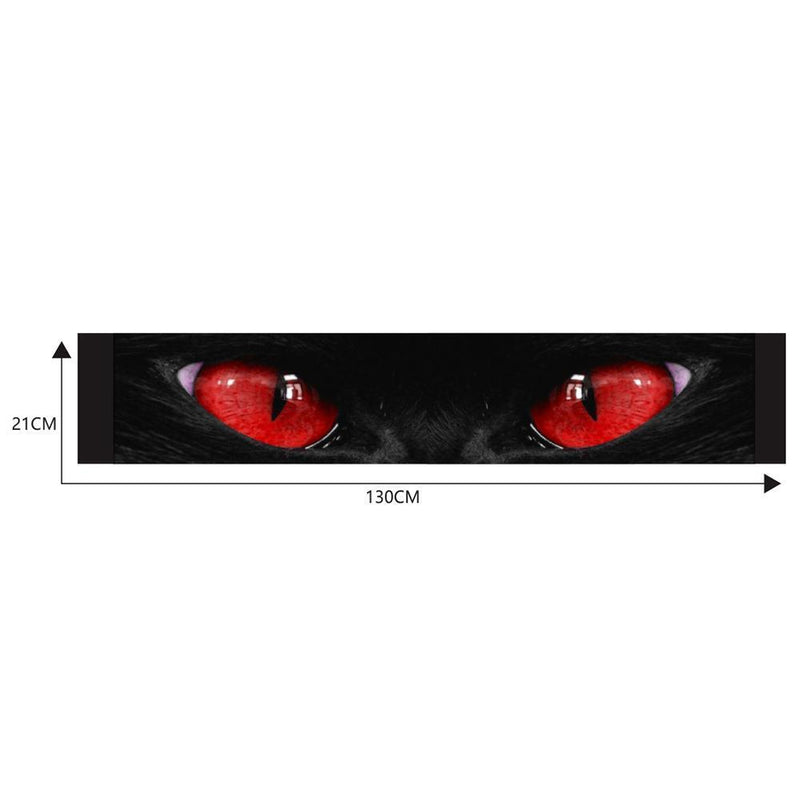 Car Stickers 130x21cm Reflective Front Rear Windshield Decals (Cat Eye) Newly