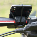 Universal Silicon Strap Mountain Road Bike Phone Flashlight Bands (Black) Newly