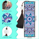 5D DIY Diamond Painting Leather Bookmark Mandala Mosaic Tassel Crafts Girl