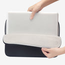 Laptop Case for Macbookair Notebook Travel Carrying Bag (Black 15.6 inch)