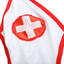 Women Sexy Nurse Costumes Front Open Sexy Suits Lovely Laundry-B