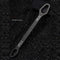 Universal Torx Wrench Double-head Adjustable 8-22mm Ratchet Spanner (Black)