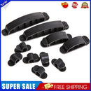 10Pcs Cable Cord Wire Line Organizer Plastic Clips Ties Fixer Holder Black