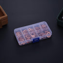 200pcs Kupfer-Unterlegscheibe Dichtung flach legen Ring Sortiment Dichtungssatz