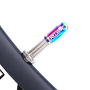 RISK MTB Road Bike Valve Caps Set Dustproof Tire Valve Cover (Multi FV)