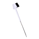 Double Sided Hair Edge Brushes Comb Pin Tail Hair Styling Tool (White)