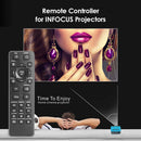 Remote Control for InFocus IN112 IN114 IN116 IN118 IN119 IN128 IN3136 Projector