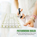 30x15cm Acrylic Patchwork Ruler Transparent Household Sewing Measuring Supplies
