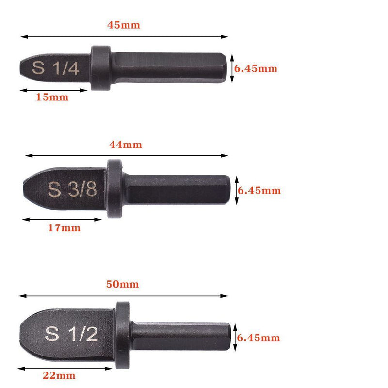Drill Expander Spin Flaring Set Triangle Handle Tube Expander Imperial Tube