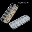 Little Stuff Storing Craft Organizer Storage Boxes Nail Art Tips Small Case