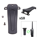 10x Belt Clip for Retevis H777 for BaoFeng BF-666S 777S BF-888S 2-Way Radio