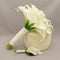 Weiß künstliche Calla-Lilie blüht Blumenstrauß Garden Home Y5R4 Hochze W9U5 O2K9