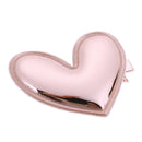 Cute PU Heart-shaped Hairpins Girls Princess Hairclip Headwear (Champagne)