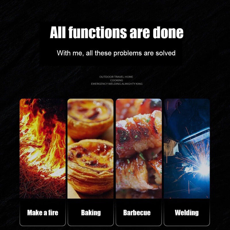 Electric Welding Torch Burner Nozzle Flamethrower Baking Gas Flame Gun Part