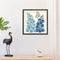 12 Months Flower Cross Stitch 11CT Stamped Printed Embroidery DIY Needlework Kit