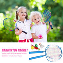 Playing Games Sports Shuttlecock Racquet Set Kids Badminton Racket (Blue)