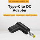 12V Plug Converter PVC USB Type C Female To DC Male Multifunctional for Mini Fan