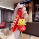 Couple Ornaments Gift Car Keyfob Tiger Keychain Bag Charm Keyring Bag Pendant