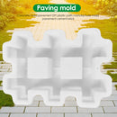 Garden Pavement Mould DIY Path Maker Manually Paving Concrete Cement Brick Mold