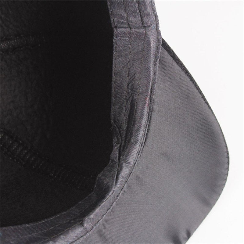 Hat Warm Waterproof Winter Baseball Cap for Men Hiking Cap Cotton Lined