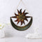 Celestial Sun Star Metal Wall Art Craft Waterproof Durable Home Hanging Dec