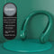 Mini Neck Fan USB Rechargeable Bladeless Fan Neck Air Conditioner (Green)