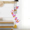 Colorful LED Solar Light Outdoor Wind Chime Butterfly Pendant Lamps (B)