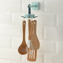 Rotable Hanging Wall Stickers Kitchen Holder Punch Free Hook Home Decoration