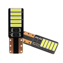LED Light Bulbs COB License Plate Light Car LED Reading Bulbs T10 W5W Dome Map