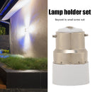 Adjustable Screw B22 to E14 Lamp Holder LED Light Adapter Converter (5pcs) Newly