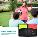 Soccer Referee Cards Football Outdoor Sports Red Yellow Card Training Equip